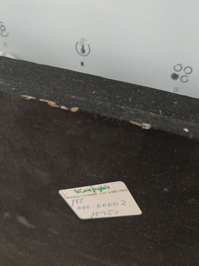 Cuadro madera relieve. Madrid