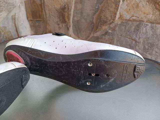 Zapatillas carretera Sidi 44 suela caebono