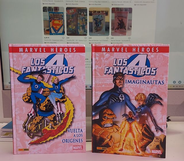 Marvel Heroes- Los 4 Fantásticos- 2 tomos