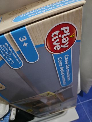 Casa de muñecas lidl de madera