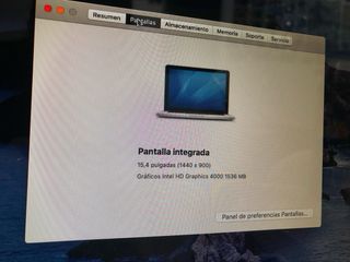 Macbook pro 15” COMO NUEVA