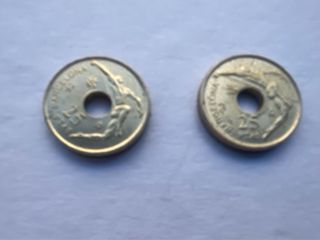 Varias monedas antiguas 
