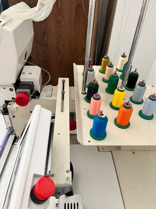 Macchina da ricamo monotesta professionale