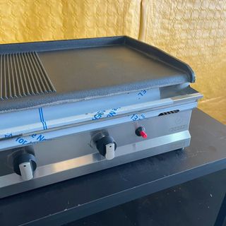 💥 💥 Plancha Hierro Mitad Ranurada [70 cm]