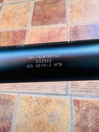 Manillar Lapierre 31,8x760mm. NUEVO