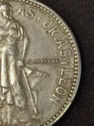 Dos Pesetas Consejo de Asturias y León 