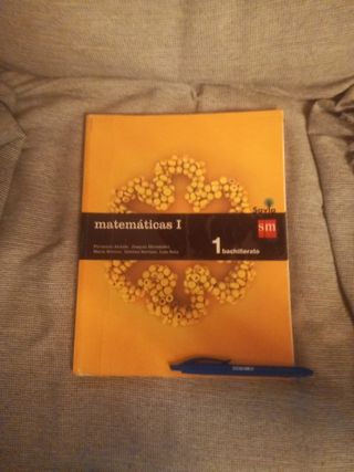 Libro 1 de bachillerato Matemáticas