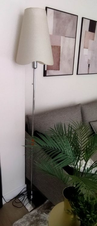Lampara de pie de salón