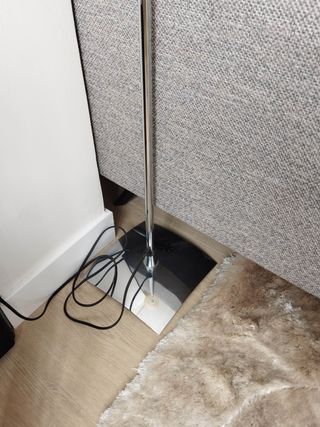 Lampara de pie de salón