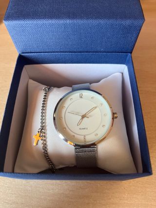 Conjunto reloj y pulsera 