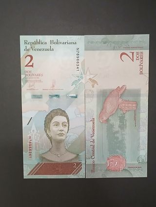Billete de venezuela sin circular
