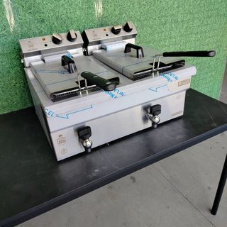 CA🍳 Freidora 10+10 Lts con Grifo