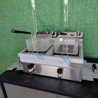 CA🍳 Freidora 10+10 Lts con Grifo