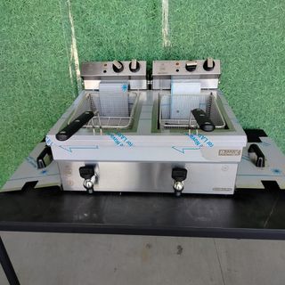 CA🍳 Freidora 10+10 Lts con Grifo