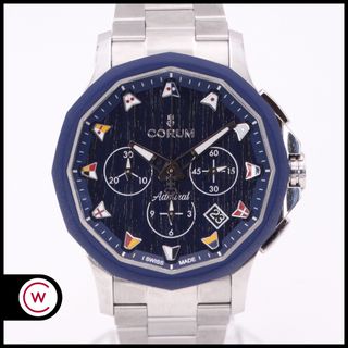 CORUM Admiral's Cup 42 Chrono Azul FULL SET