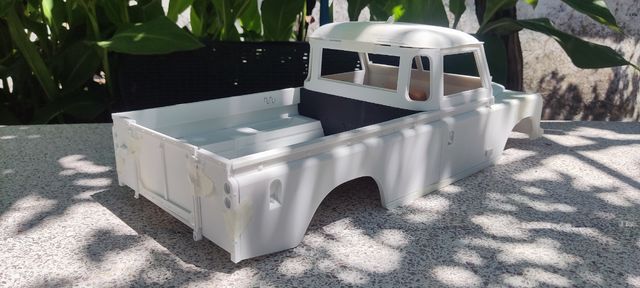 Carrocería crawler rc land Rover serie 2/3