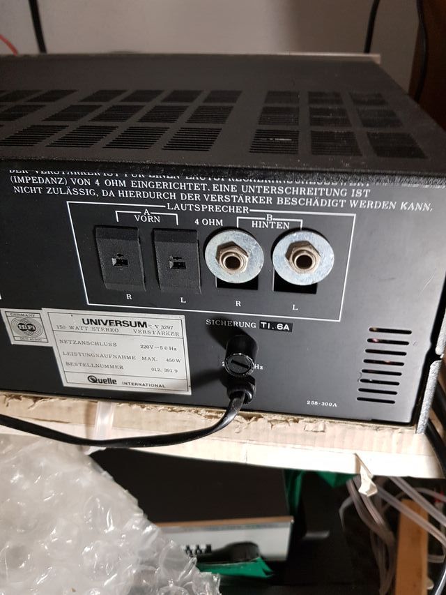Amplificador integrado Universum Dynamics 2500