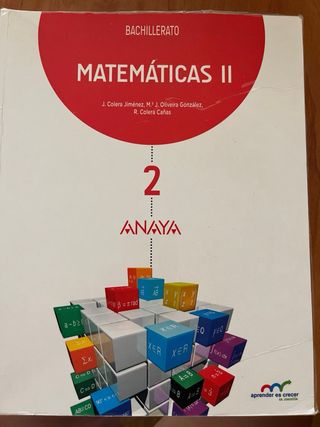 Matemáticas II Bachillerato