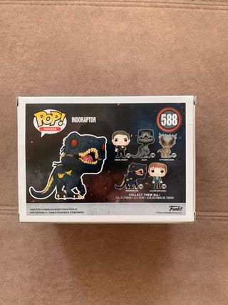 Funko pop indoraptor JURASIC WORLD