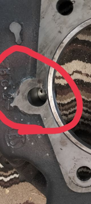 Campana embrague Ford 78VB7505HB modificada