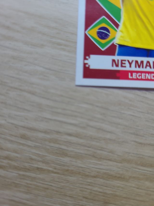 Cromo neymar extra sticker mundial 2022