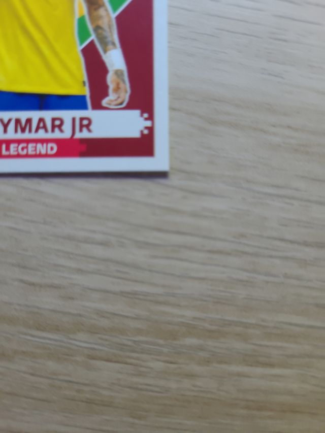 Cromo neymar extra sticker mundial 2022