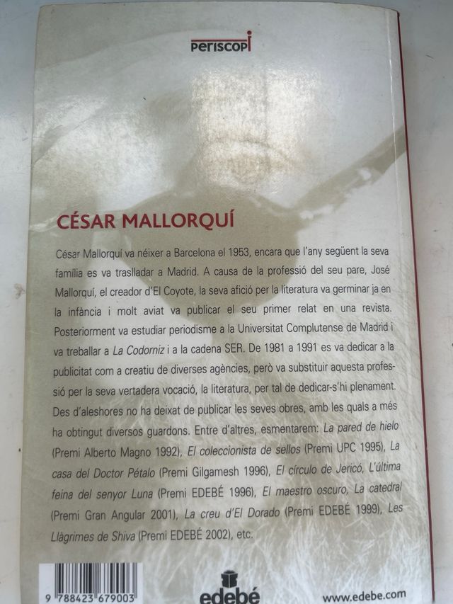 Les Llàgrimes de shiva (César Mallorquí)