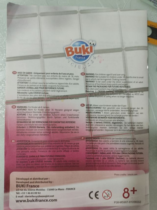 Microscopio Buki France