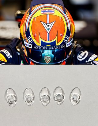 5 tomas de aire para cascos 1:2 arai 