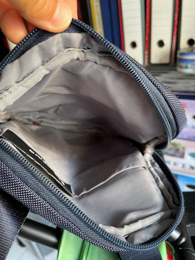 borsello tracolla NAVA easy plus slim BLU NOTTE