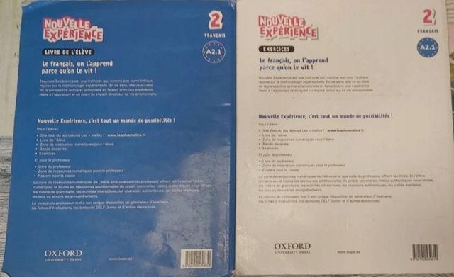 Pack libros Francés A2.1 Oxford