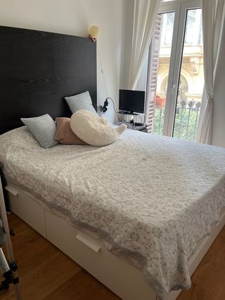 Cama doble Ikea Brimnes