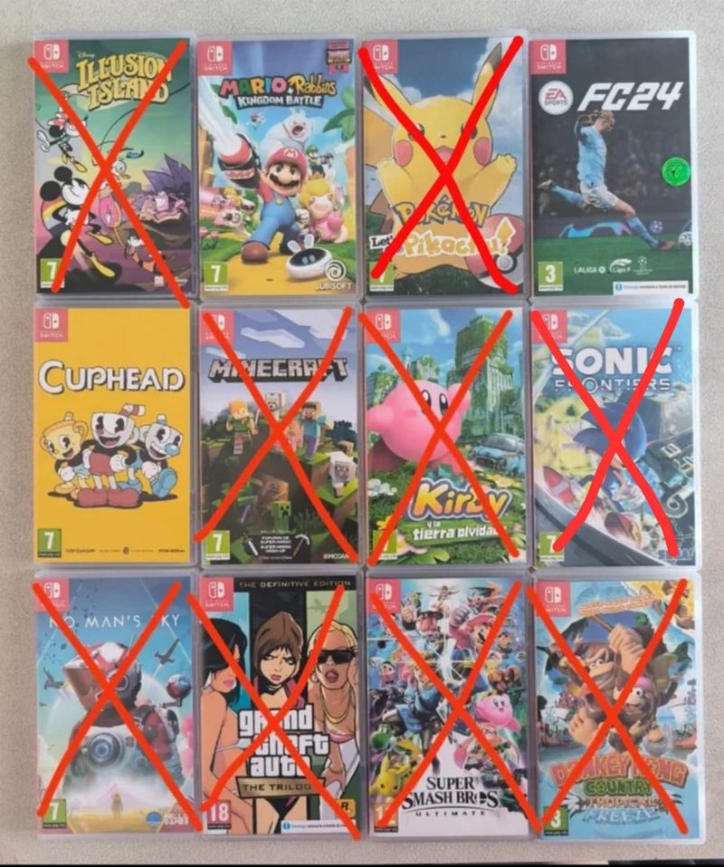 Imagen de Se venden juegos Nintendo Switch