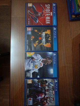 Juegos ps4 