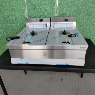 CA🍳 Freidora Eléctrica 10+10 Lts