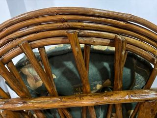 Sillon de bambu vintage