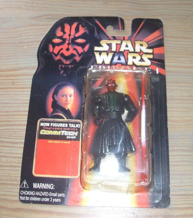DARTH MAUL EPISODIO I FIGURA BOOTLEG (PIRATA)