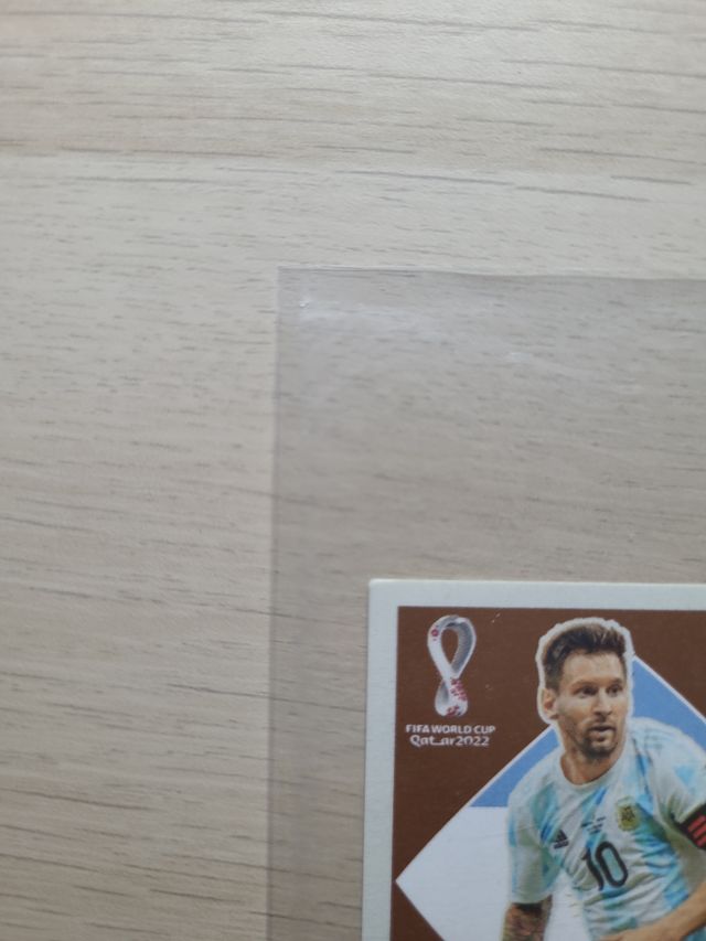 Cromo de messi extra sticker