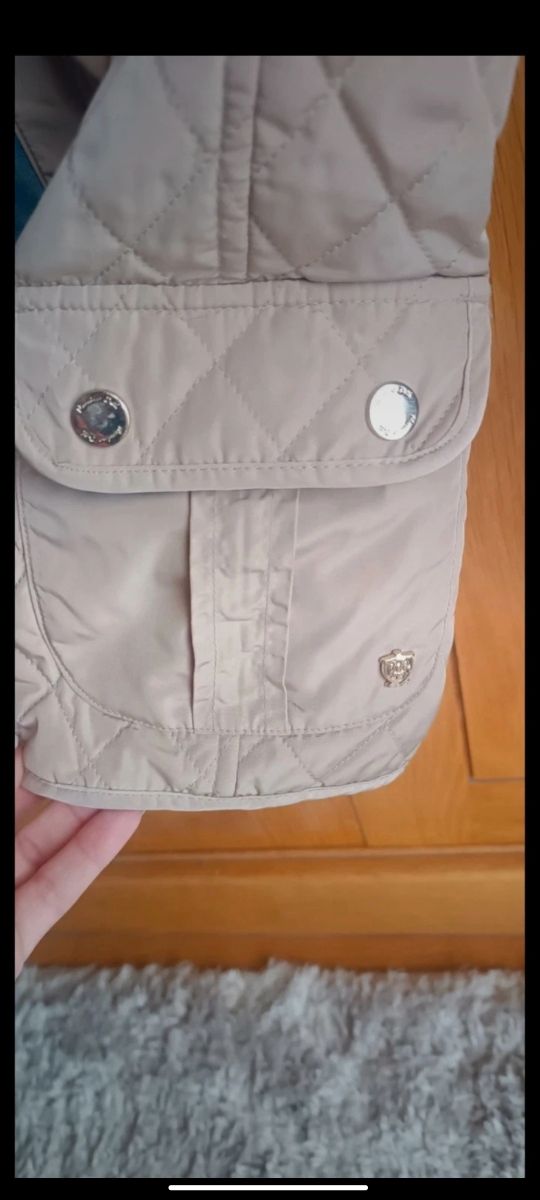 Parka beige MASSIMO DUTTI
