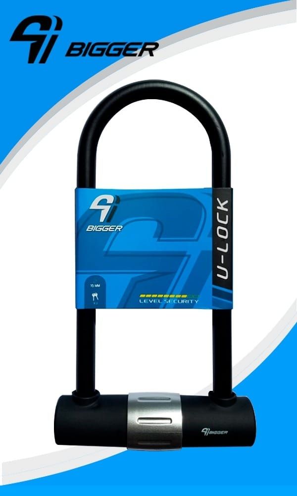 CANDADO PARA BICICLETA U ACERO