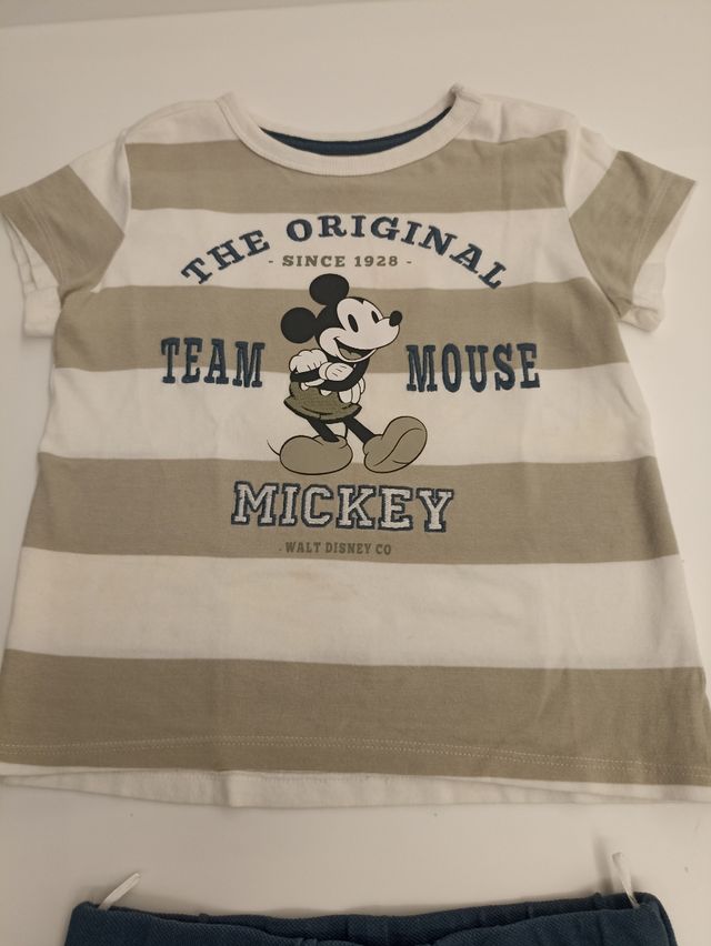 Conjunto Mickey mouse niño