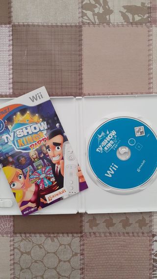 Juego wii-U TV show fing party