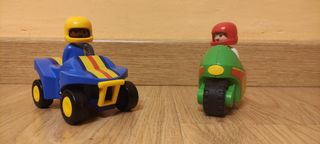 Coche y moto Playmobil 123