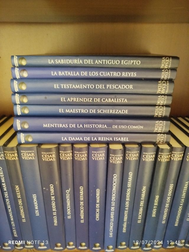 Libros cesar vidal colección
