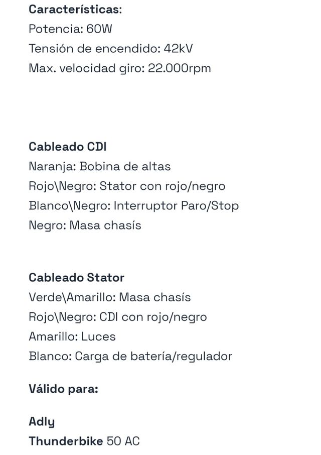 Rotor MVT DDdigital minarelli horizontal