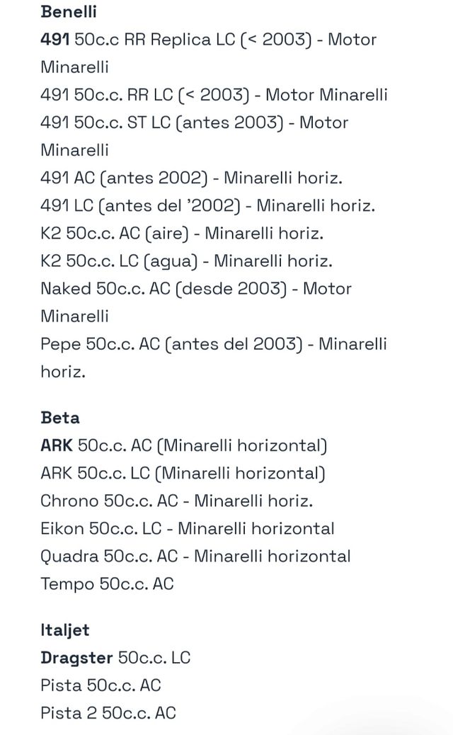 Rotor MVT DDdigital minarelli horizontal