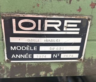 Cizalla Hidraulica Loire 2000 x 6mm