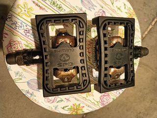 Pedales calas Shimano M520 SPD