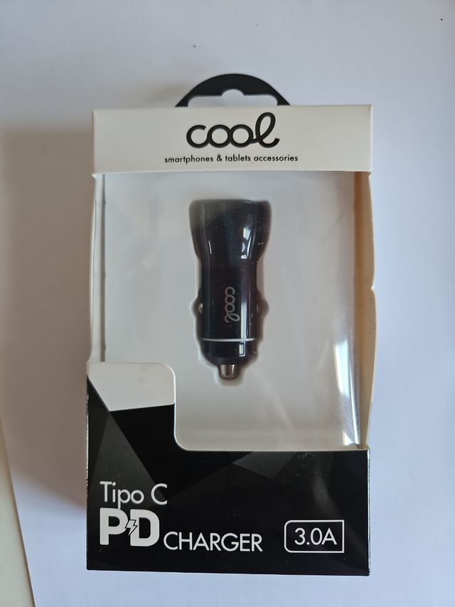 Cargador de coche 12v a USB-C