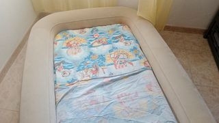 Colchón Cama Cuna hinchable Intex